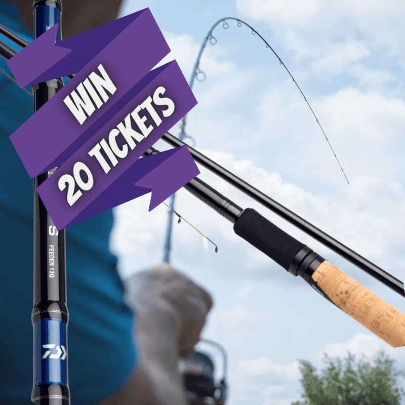 WIN 20 Tickets for the Daiwa Tournament S Feeder Rod - Capital Catch  Competitions