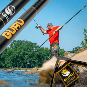 WIN a Guru Aventus Landing Net Handle 4m + 1m AND Guru Speed Landing Net 400