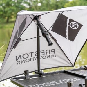 WIN a Preston OffBox Grey Bait Brolly