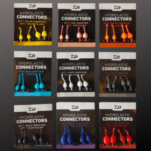 WIN 6 x Daiwa Hydrolastics of your Choice with Connectors and Pullers