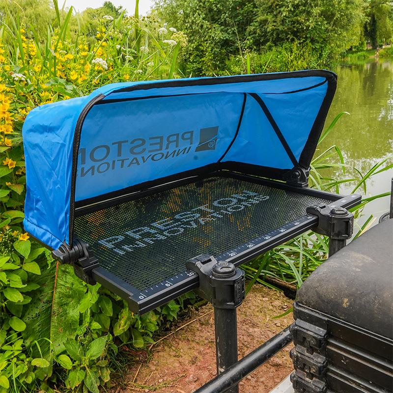 thumbnail image 2 of Preston Venta-Lite Hoodie Side Tray For Fishing - Convertible With Removable Hood 2 of 4
