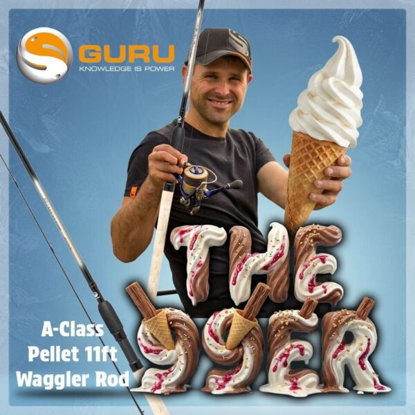 99 Tickets Only – Guru A-Class Pellet 11ft Waggler Rod – AUTO DRAW