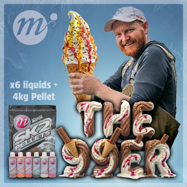 99 Tickets Only – 6x Mainline Match Syrup & 4kg SK Coarse Pellets – 1kg of your Choice – AUTO DRAW