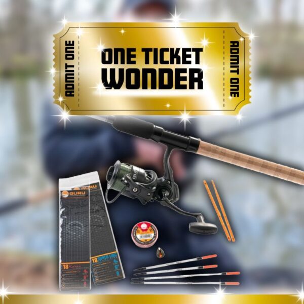 Guru Natural Waggler Rod & Reel Combo – 11ft – ONE TICKET WONDER – AUTO DRAW