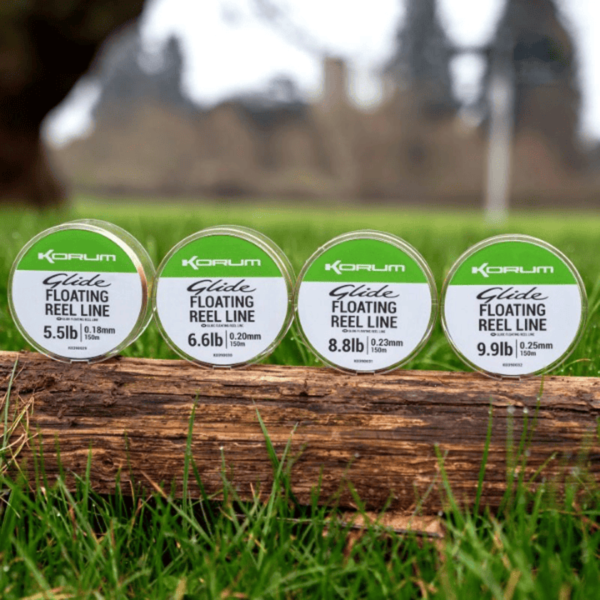 4x Korum Glide Floating Reel Line of your choice – AUTO DRAW