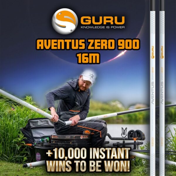 Guru Aventus Zero 900 16m Pole Carp Package + 10,000 INSTANT WINS