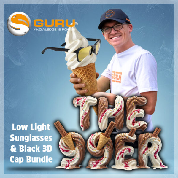 99 Tickets Only – Guru Low Light Sunglasses & Guru Black 3D Cap Bundle – AUTO DRAW
