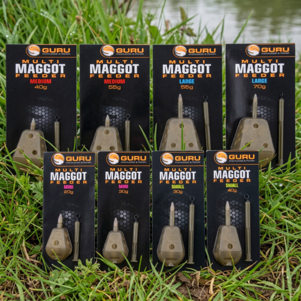 Guru Multi Maggot Feeder Bundle – AUTO DRAW