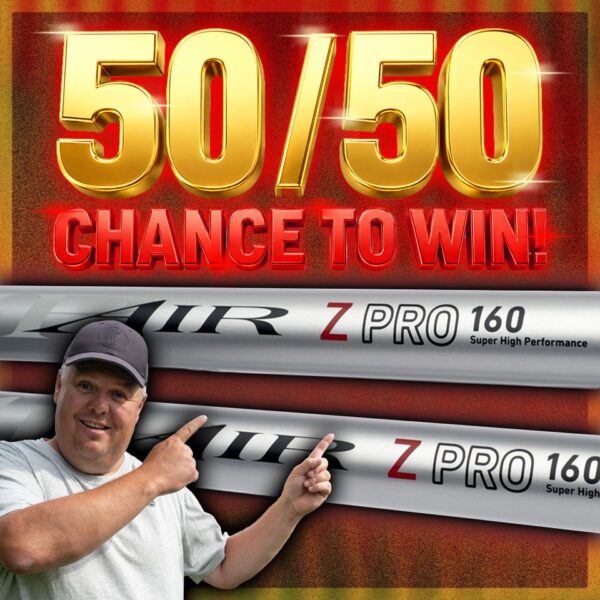 Daiwa Air Z Pro 16m More Power Pole Package – 50/50 CHANCE TO WIN INSTANTLY