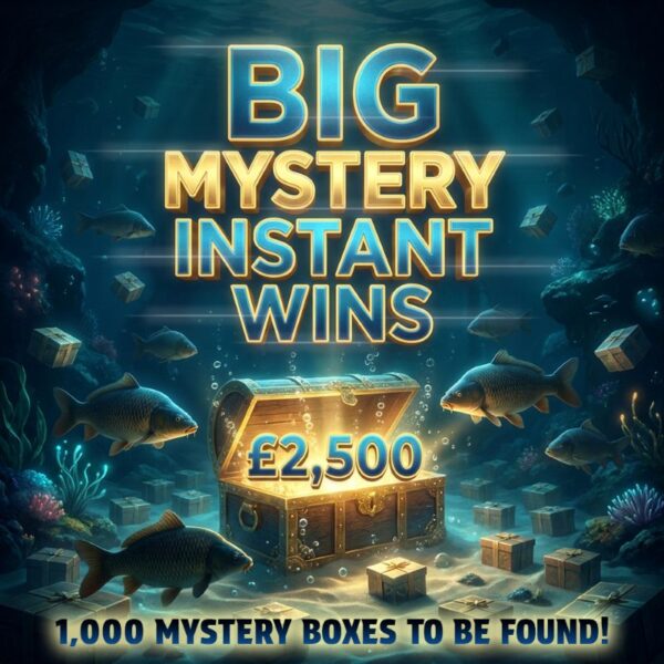Big Mystery Instant Win Comp – 1,000 Mystery Boxes TO WIN INSTANTLY – £2,500 Mystery Box End Prize