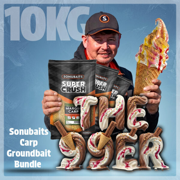 99 Tickets Only – 10kg Sonubaits Carp Groundbait Bundle – AUTO DRAW
